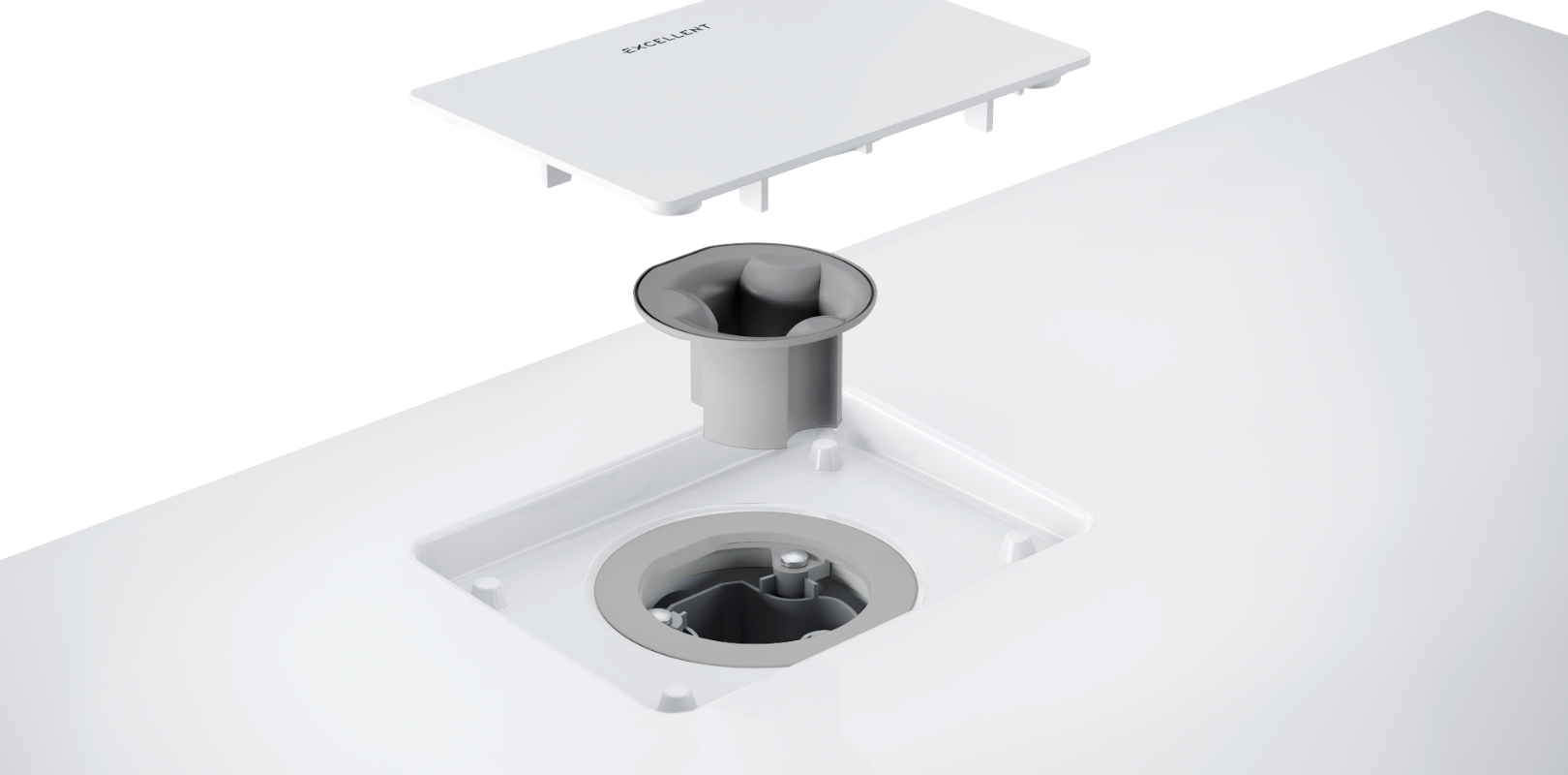 Syfon Brodzikowy Zero 90mm Bez Pokrywy