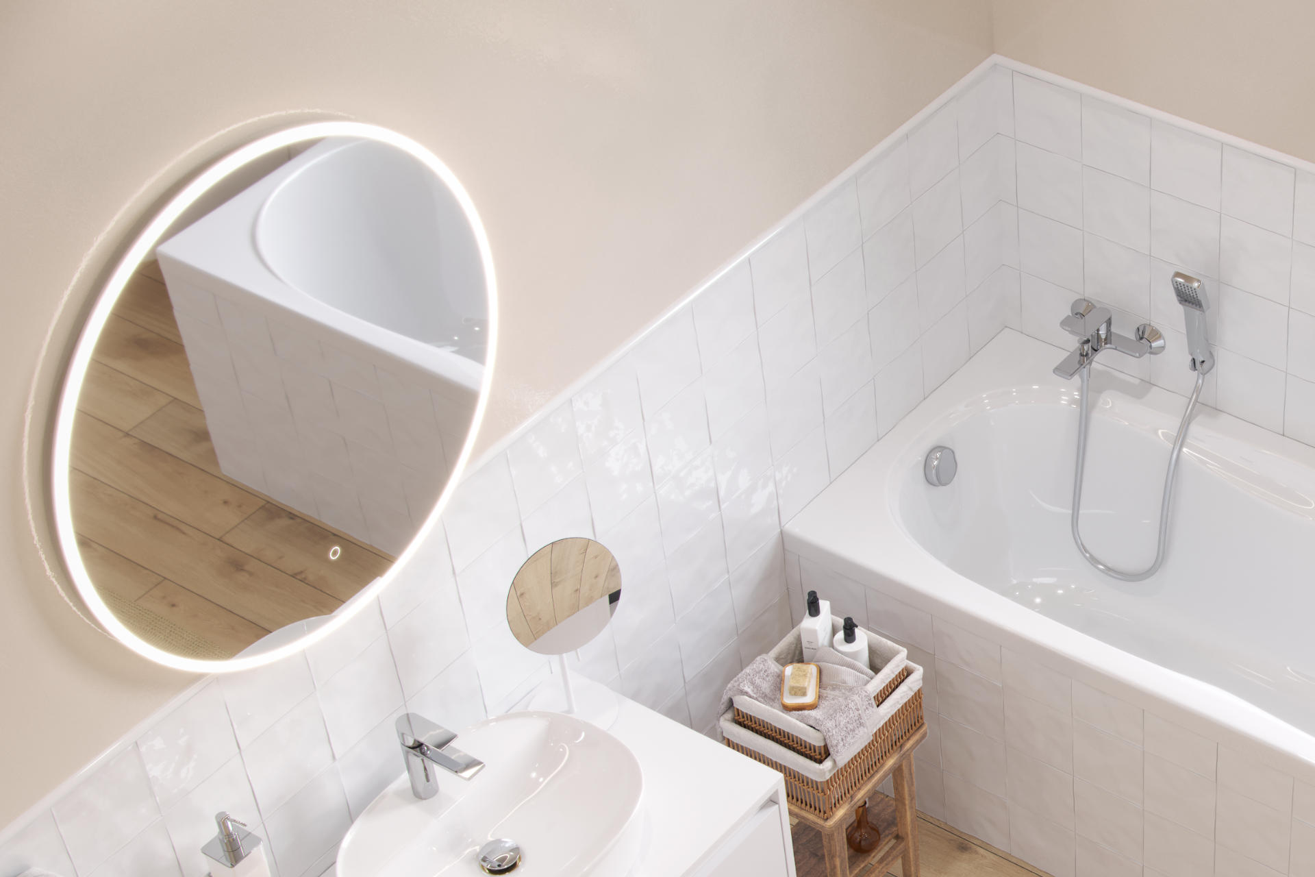 Profil EN krawędziowy 10 mm długość 250 cm, PVC, kość słoniowa