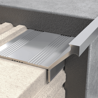 Profil QN narożny ochronny 12 mm długość 250 cm, aluminiowy, anodowany srebrny