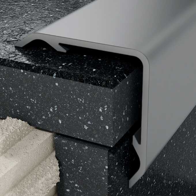 Profil V kątowy 24 mm, długość 250 cm aluminiowy, anodowany srebrny