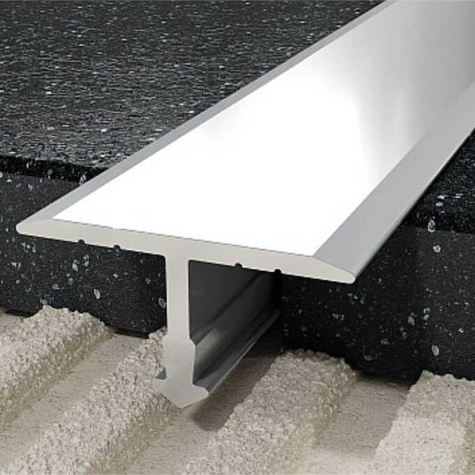 Profil T fugowy 18 mm, długość 250 cm aluminiowy, surowy