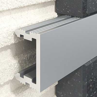 Profil U Listello 12 mm, długość 250 cm aluminiowy, anodowany srebrny