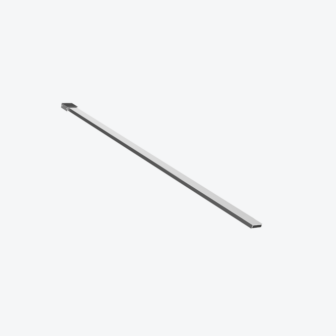 Mazo wspornik kabiny 100 cm do docięcia chrom