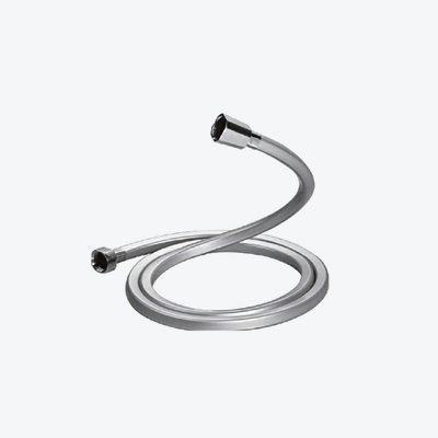 Wąż prysznicowy silver square 150 cm, szary