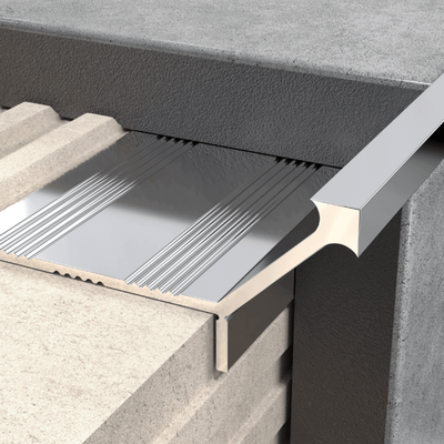 Profil QN narożny ochronny 10 mm długość 250 cm, aluminiowy, elektropoler chrom