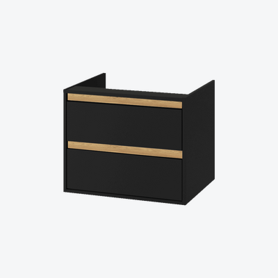 Tuto szafka wisząca pod umywalkę Excellent czarana