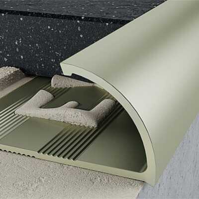 Profil C krawędziowy 12 mm długość 250 cm Excellent anodowany inox