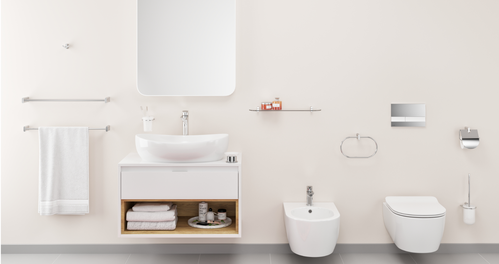 Kobo Uchwyt Na Papier Z Klapką Chrom