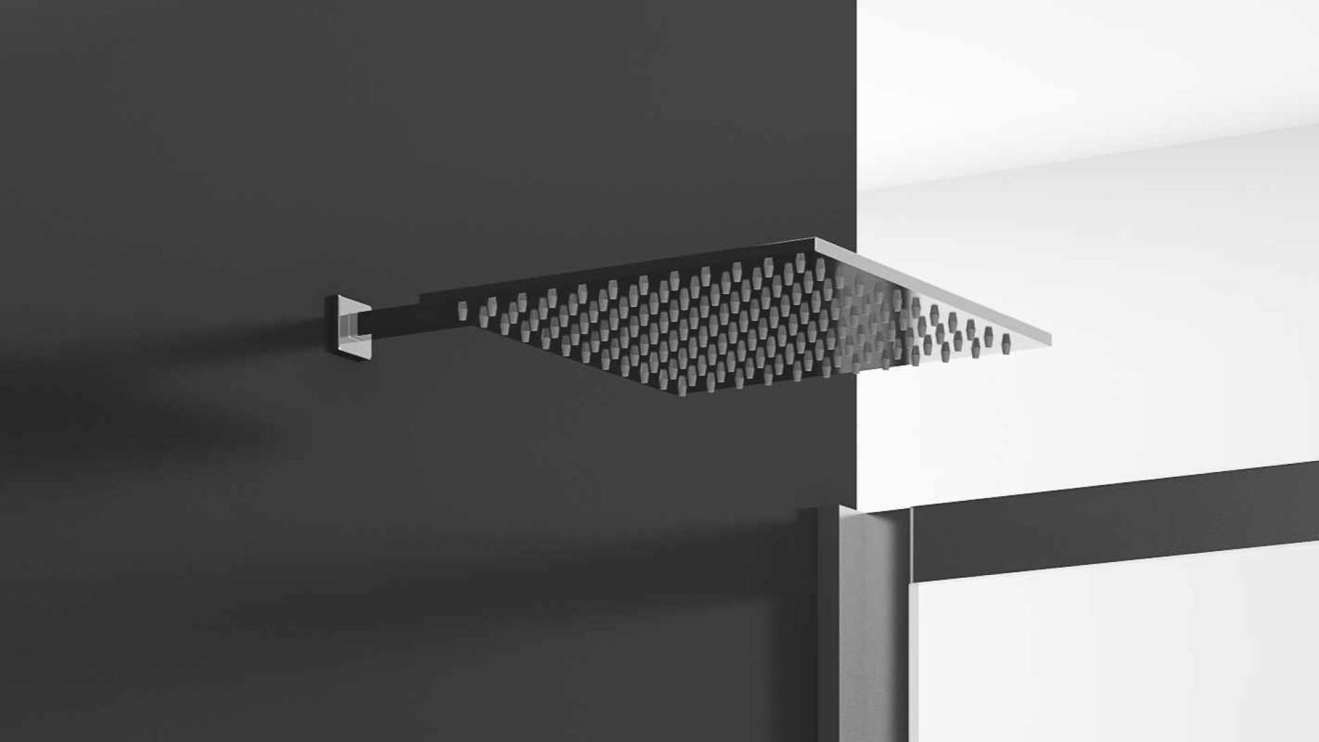 Głowica prysznicowa 20 cm kwadratowa regular Excellent