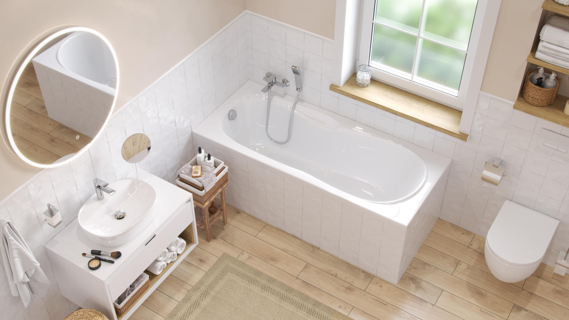 Riko uchwyt na papier z klapką, chrom