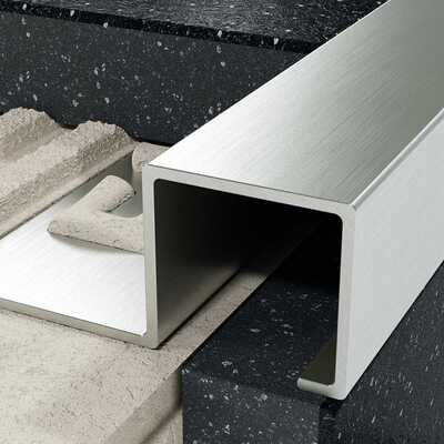 Profil Q kwadratowy 10 mm długość 250 cm stal nierdzewna Excellent szlifowany