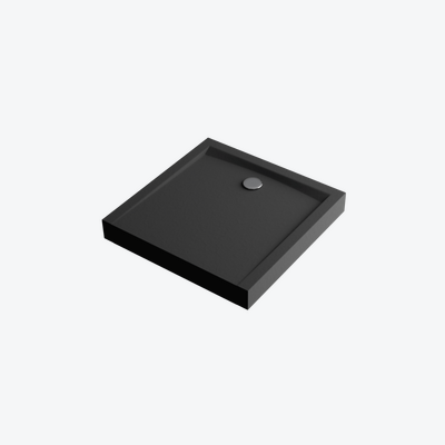 Forma Compact X brodzik kwadratowy czarny 90x90