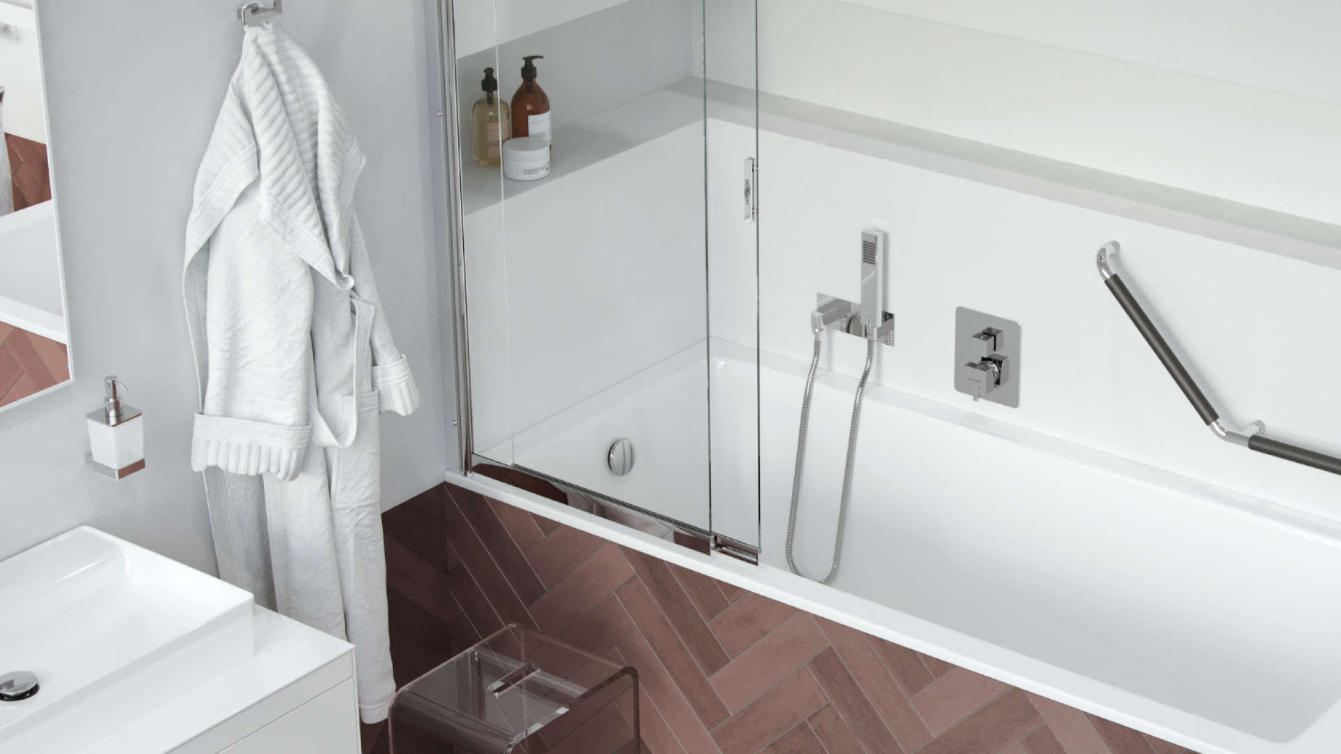 Tor słuchawka prysznicowa, chrom