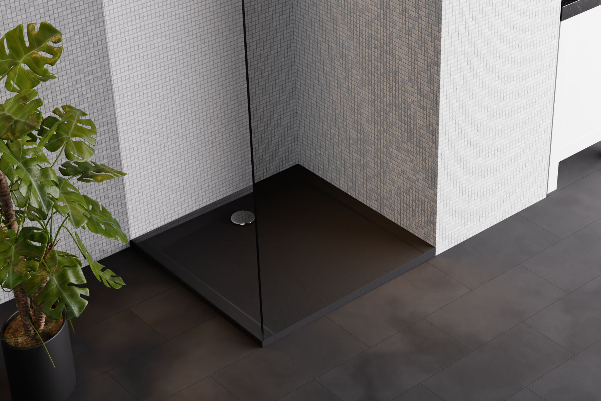 Forma X brodzik kwadratowy