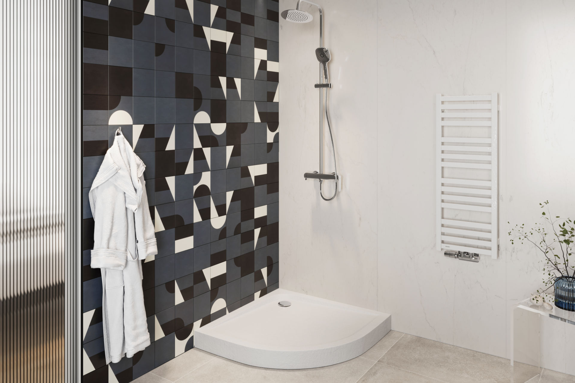 Sense Compact X brodzik półokrągły