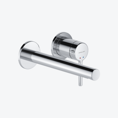 PI bateria umywalkowa podtynkowa komplet, chrom