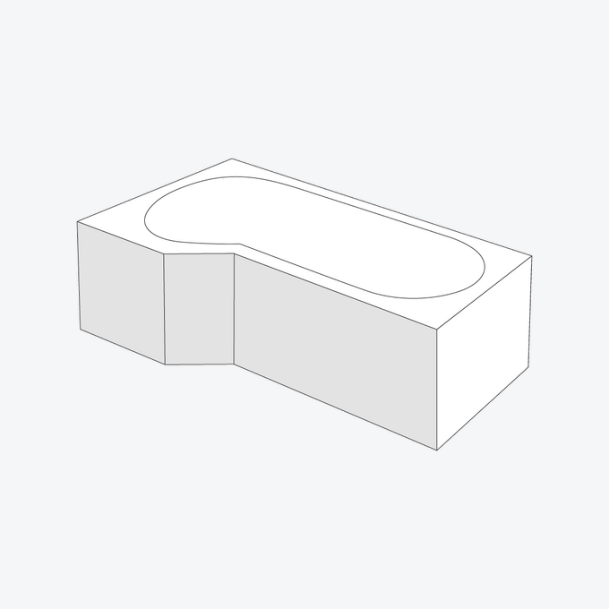 Izi System obudowa do wanny Be Spot czołowa lewa