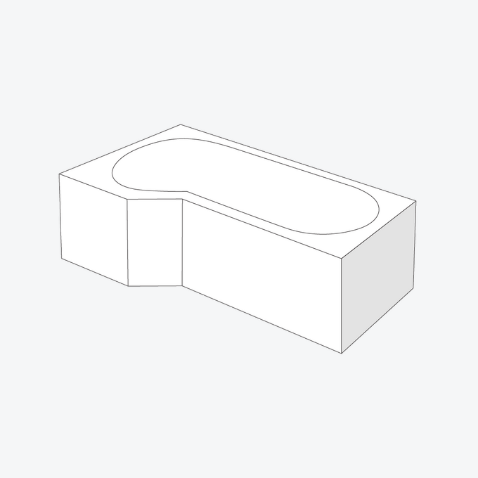 Izi System obudowa do wanny Be Spot boczna