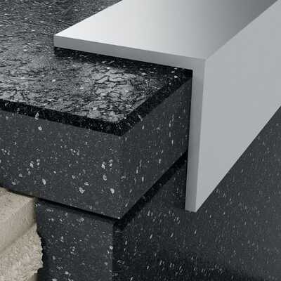 Profil V kątowy 20x20 mm, długość 250 cm aluminiowy, anodowany srebrny