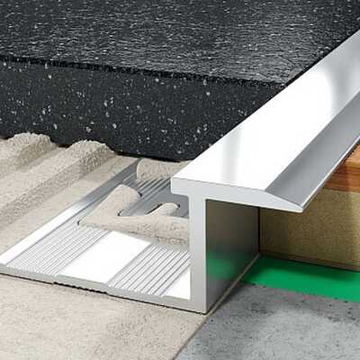 Profil PS przejściowy 10 mm długość 250 cm, aluminiowy, elektropoler srebrny