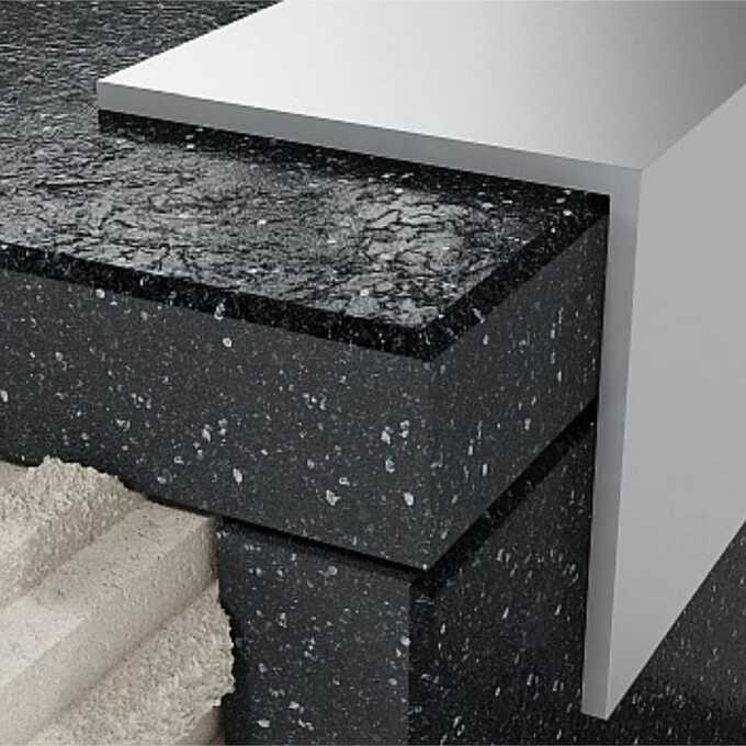 Profil V kątowy 30x30 mm, długość 250 cm aluminiowy, anodowany srebrny