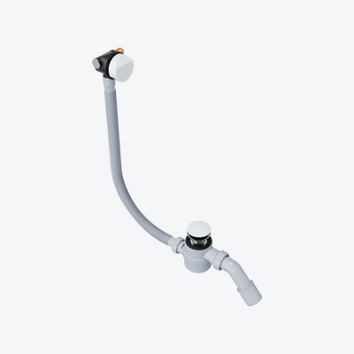 Hover Syfon wannowy z napełnianiem, biały