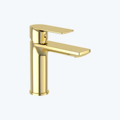 Glad bateria umywalkowa stojąca, złoty połysk