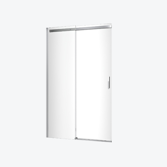 Rols drzwi wnękowe przesuwne 120x200 cm powłoka Clean Control, chrom