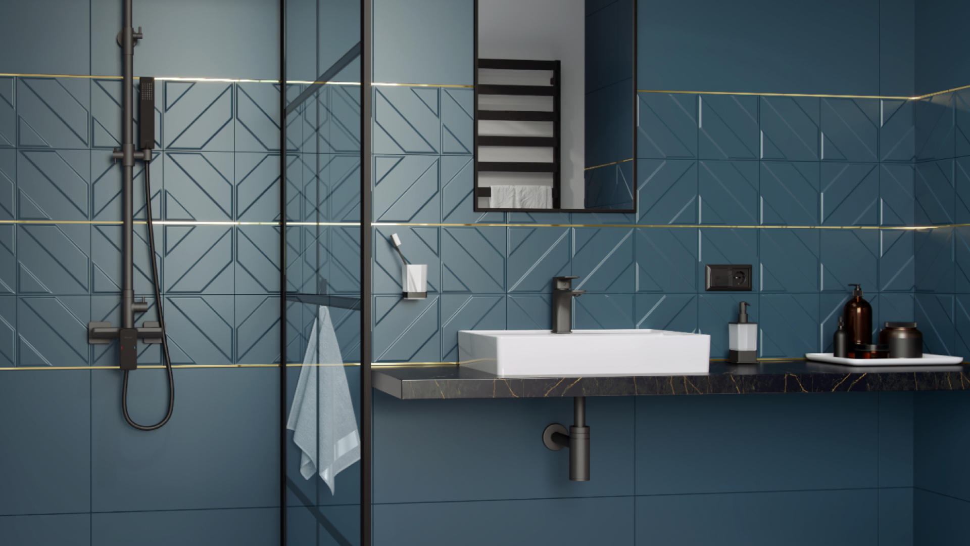 D54 syfon umywalkowy, stal nierdzewna Excellent