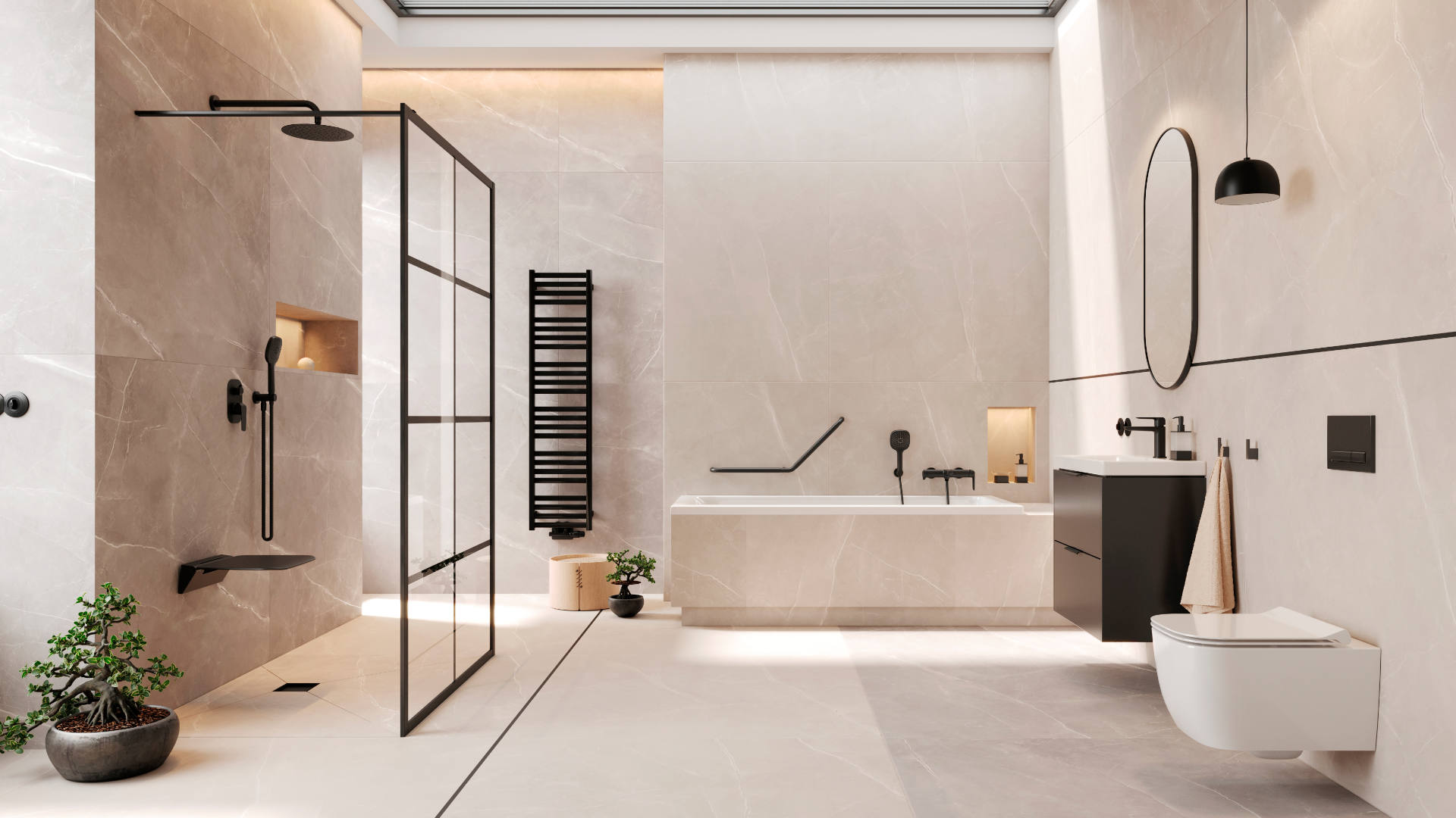 Gravio Przycisk do stelaży Flaro czarny