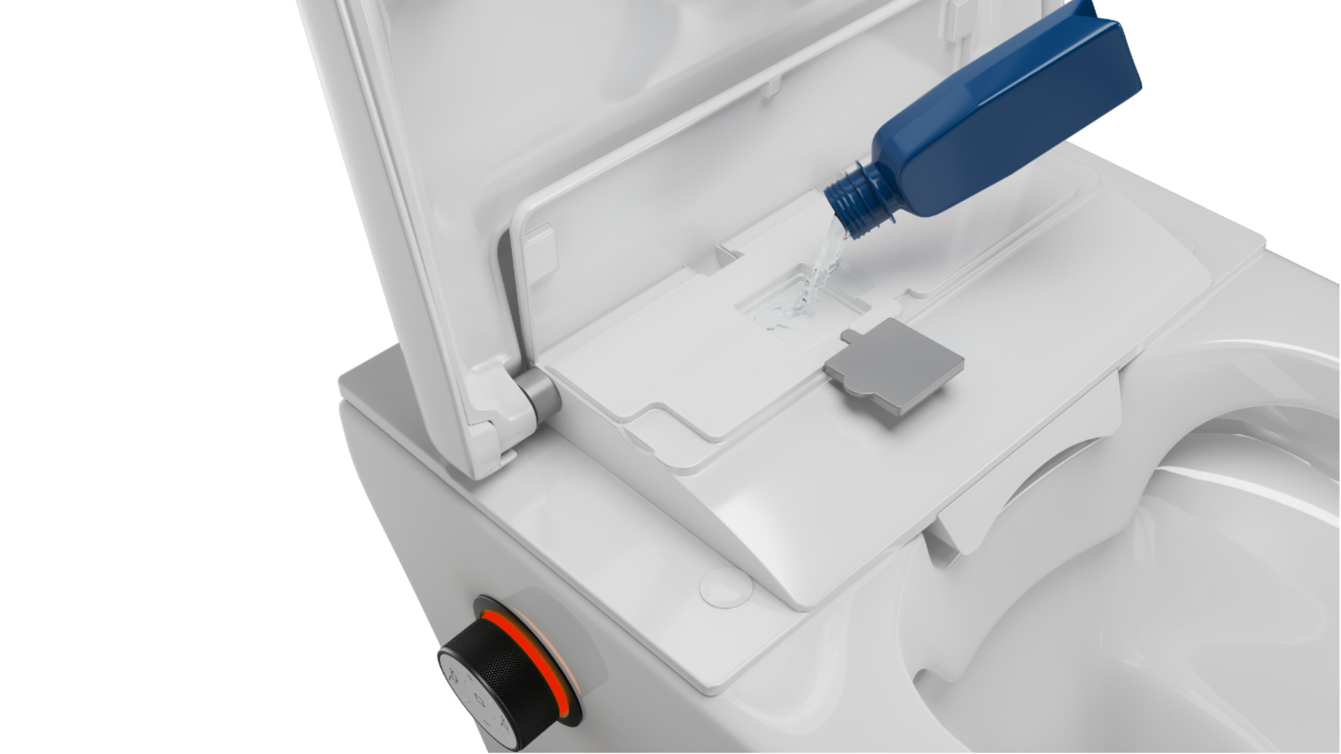 Odkamieniacz AntiCalc Duo do toalet myjących