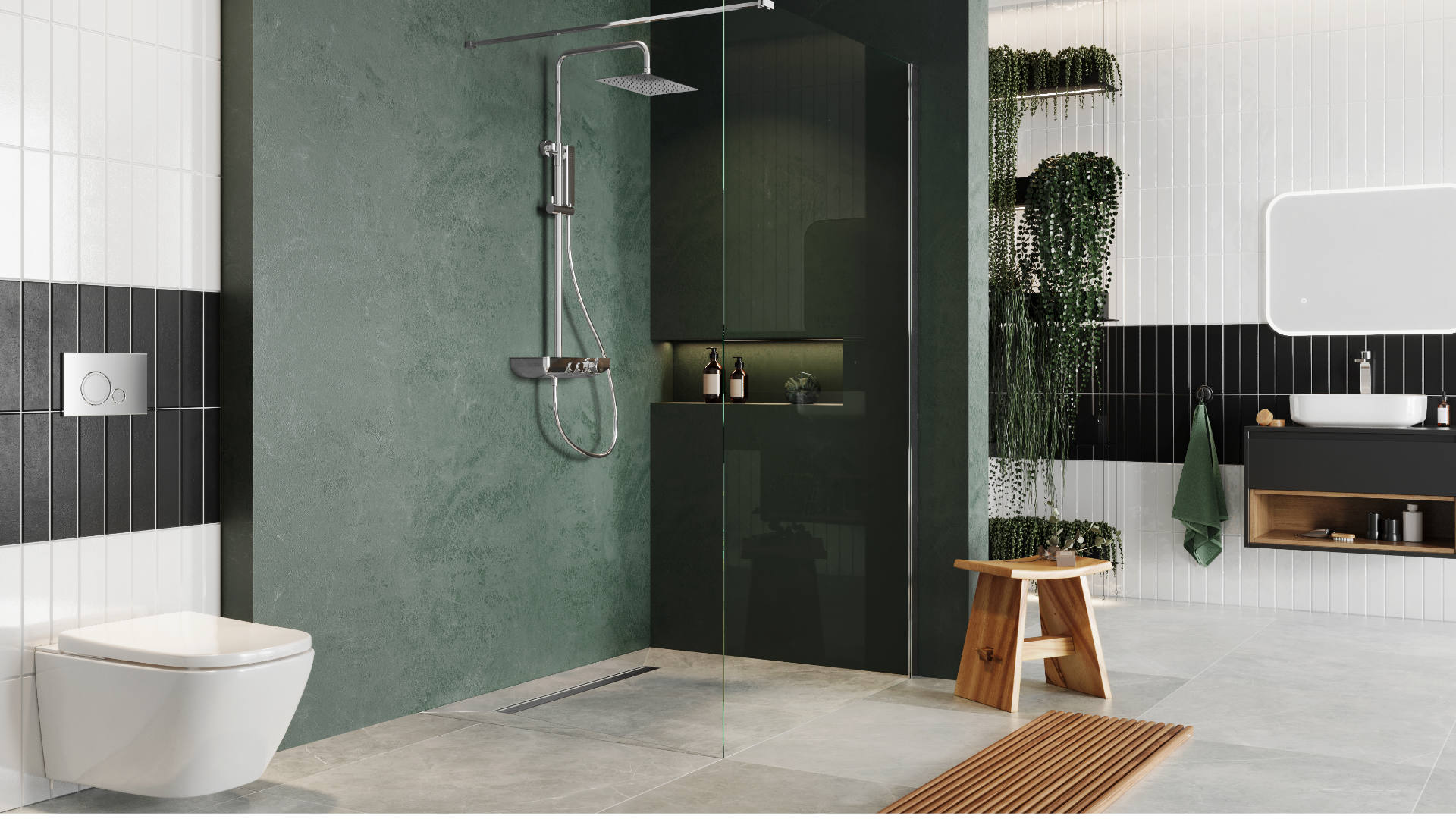 Ringo przycisk stelaża p/t Shiro chrom