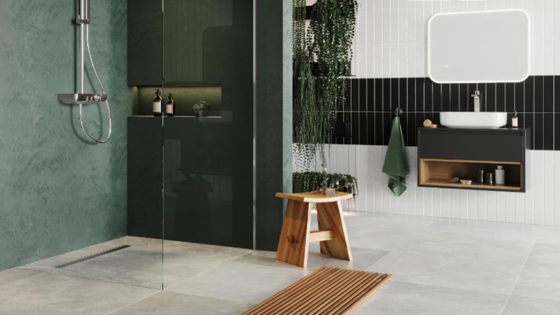 Stilio odpływ liniowy 90 cm z kołnierzem ruszt dekoracyjny, stal nierdzewna polerowana