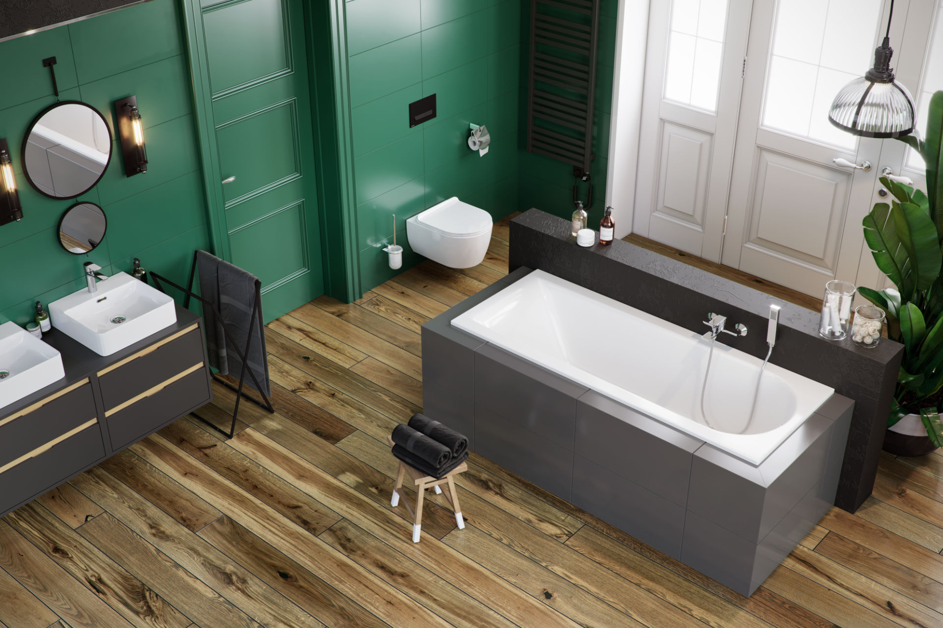 Aurum Slim wanna prostokątna 150x70