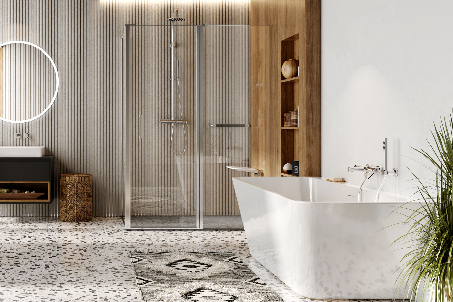 Wanna wolnostojąca przyścienna Lila 2.0