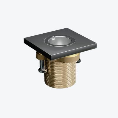 Dry Box zestaw wannowy, kwadratowy chrom