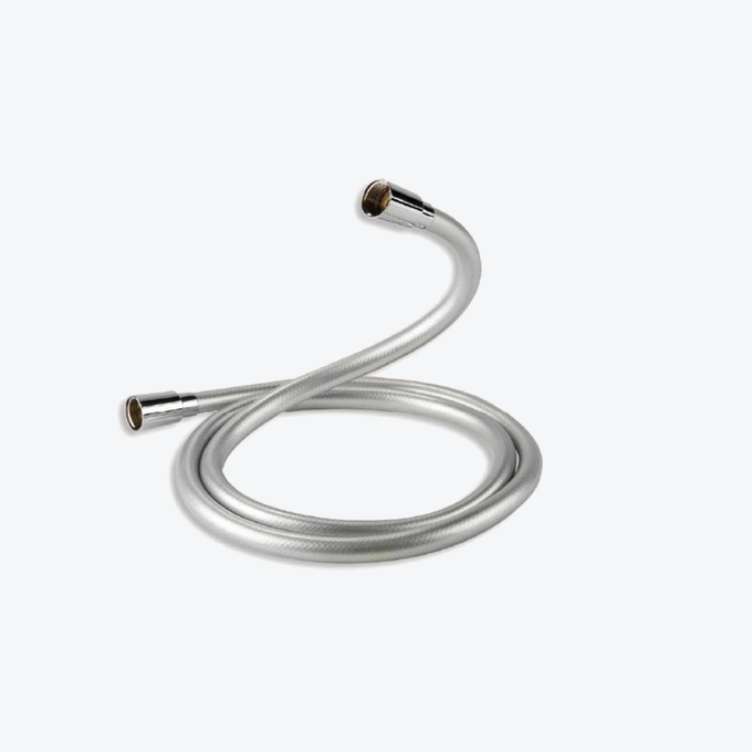 Waż prysznicowy silver round 150 cm, szary