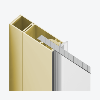 Rols profil poszerzający 15 mm, złoty połysk