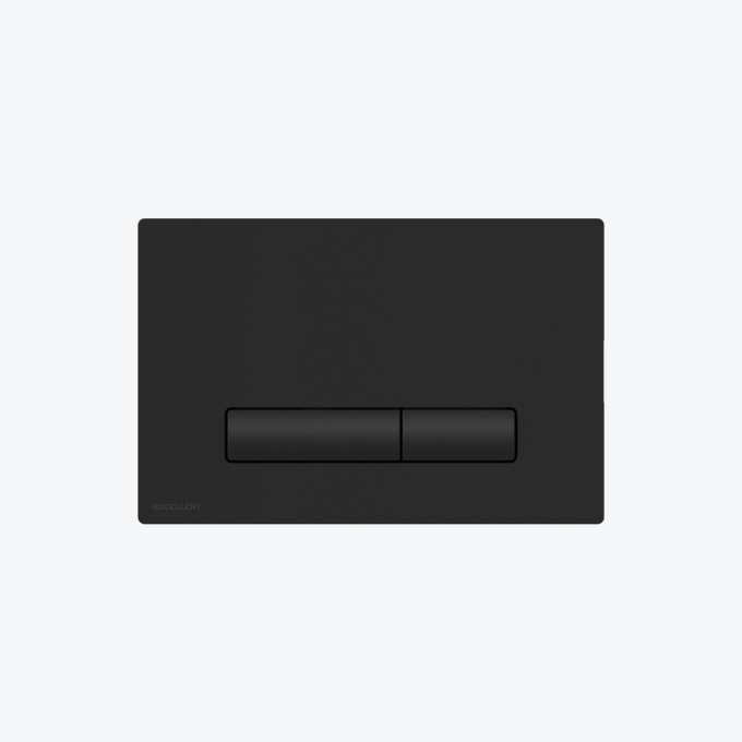 Aurro przycisk spłukujący do stelaża podtynkowego WC Shiro 2.0, czarny soft