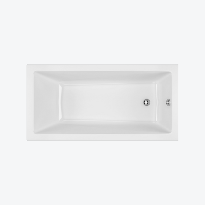 Wave Slim wanna prostokatna 160x80