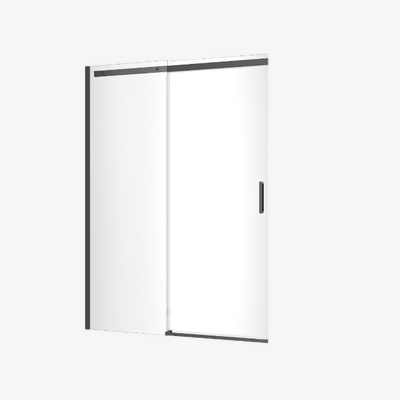 Rols drzwi wnękowe przesuwne 140x200 cm powłoka Clean Control, czarny mat