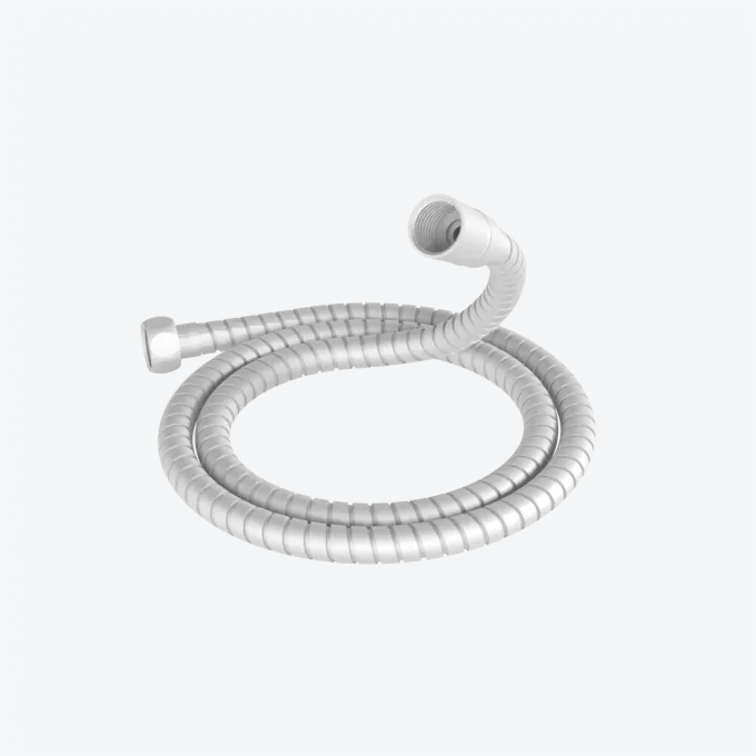 Wąż prysznicowy regular 150 cm, biały mat