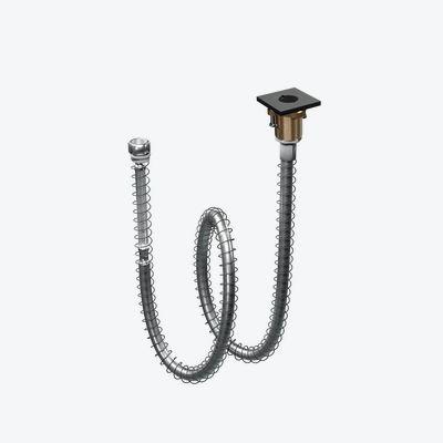 Dry Box zestaw wannowy kwadratowy, czarny mat