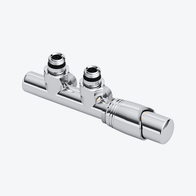 Volaro 2.0 zestaw zintegrowany termostat grzejnikowy prawy, chrom