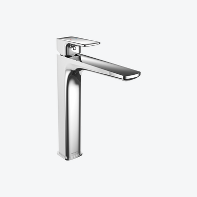 Keria bateria umywalkowa stojąca wysoka, chrom