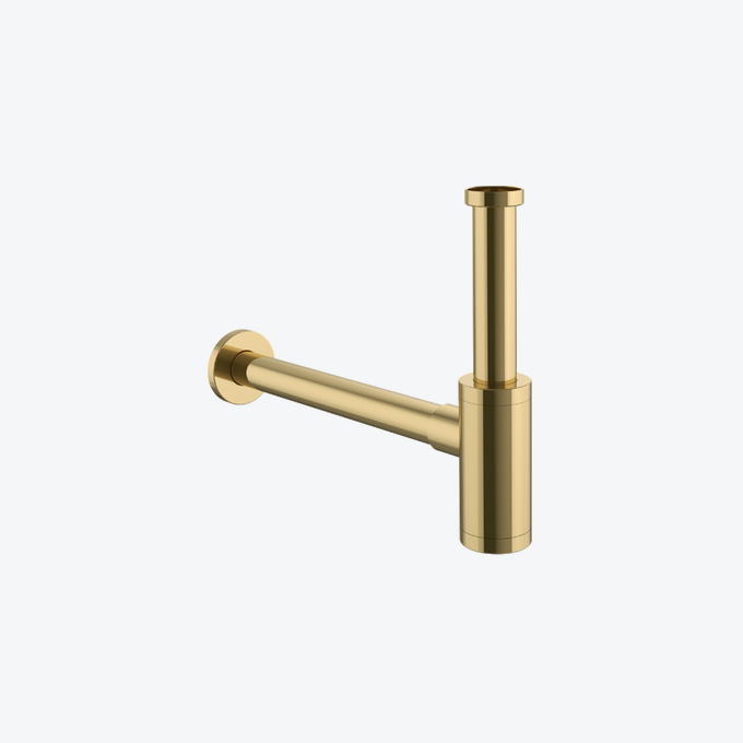 D54 syfon umywalkowy, stal nierdzewna Excellent zloty połysk