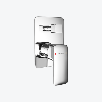 Keria bateria prysznicowo-wannowa podtynkowa 2 funkcyjna, chrom