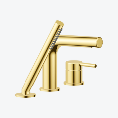 Pi bateria wannowa 3 otworowa Excellent złoty połysk