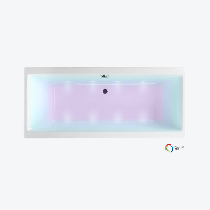 System podwodnego oświetlenia w wannie