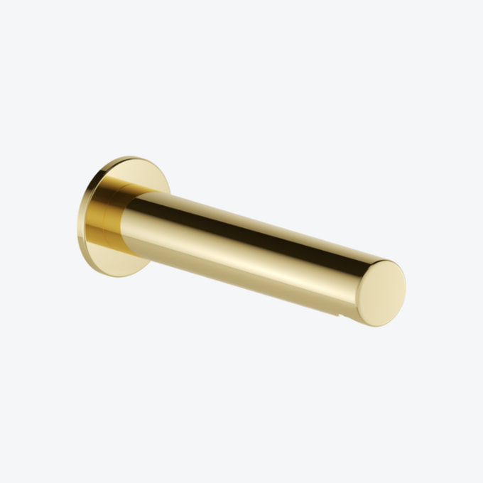 PI wylewka wannowa ścienna, złoty połysk